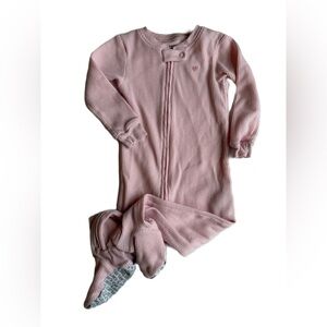 3/$15 | Sleep & Play, Footies PJ - Soft Pink Waffle